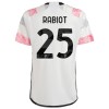 Conjunto (Camiseta+Pantalón Corto) Juventus Rabiot 25 Segunda Equipación 23-24 - Niño